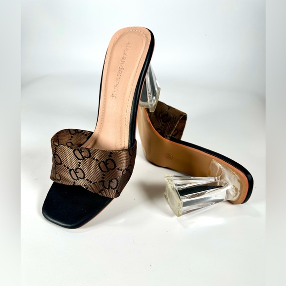 Alexander Wang Women's Slide Sandals Heels W8 - Picture 12 of 16